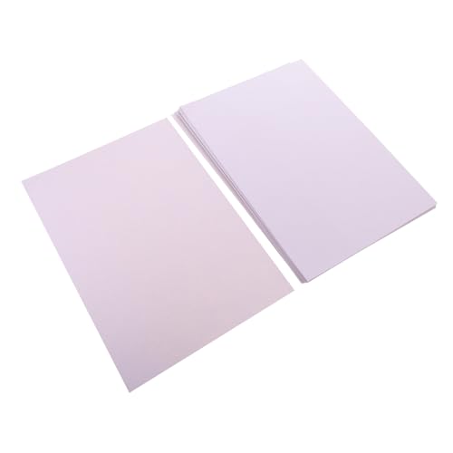 KALLORY 50 Blatt Selbstklebendes Druckpapier Bedruckbares Aufkleberpapier Druckeretiketten A4 Etikettendruckerpapier Selbstklebendes Bedruckbares Papier Aufkleberdruckpapier Violet von KALLORY