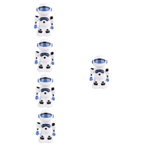 KALLORY 5St Roboter-Bleistiftspitzer Handspitzer für Kinder Roboter Bleistiftspitzer kinder geschenketueten kinder für Kinder Bleistiftspitzer für die Schule Metall Blue von KALLORY