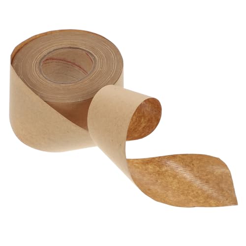 KALLORY 6 Stk Klebeband aus Kraftpapier Packband aus Papier braunes Papierband Dichtungsgummi Kassette verpackungsmaterial packing tape wasseraktiviertes Klebeband Packband aus Kraftpapier von KALLORY