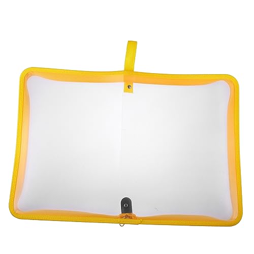 KALLORY A4 Dokumenten Organizer Tasche Transparente PP Zipper Beutel Ideal Für Büro Unterlagen Und Konferenzmaterialien Wiederverschließbar Praktischer Dateiordner von KALLORY