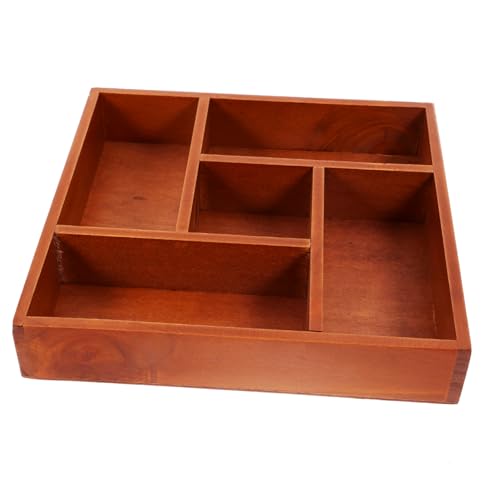 KALLORY Aus Holz Mit Mehreren Fächern Schminktisch Schubladen Kommode Schminktisch Organizer Schubladen Organizer Für Make Up Schubladenteiler von KALLORY