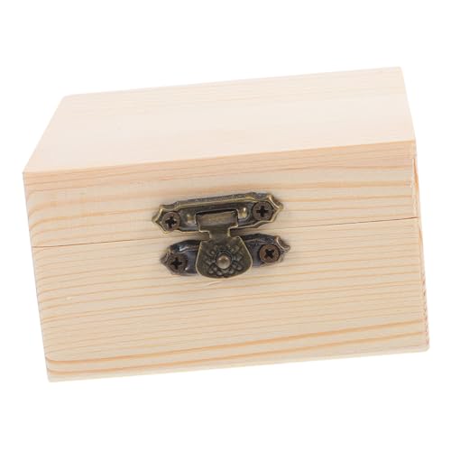 KALLORY Box Holz Geschenkbox Vintage Beige von KALLORY