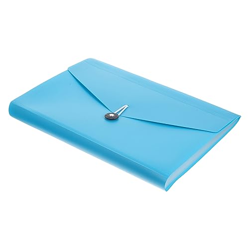 KALLORY Dokument Papier Schutz Acordian Aktenverwalter Rechnungsorganisator Aktenordner Akkordeon Organizer Zum Ausfüllen Von Dokumenten Erweiterbare Datei Handheld-datei-organizer Pp Blue von KALLORY