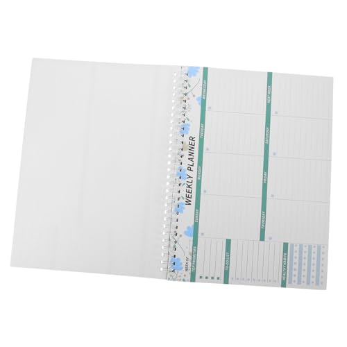 KALLORY Notizbuch Memoboard To-do-liste Notizblock Wochenplaner Notizblock Auflisten Datum Notizblock Wöchentlicher To-do-listen-notizblock To-do-liste Planen Pad Aufgabenheft Papier von KALLORY