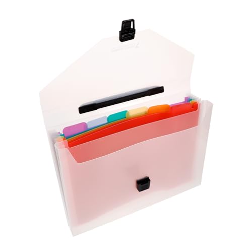 KALLORY Orgeltasche Schreibtisch Organizer Papier Organizer Dokumenten Organizer Ordner Akkordeon Binder Aufbewahrung Aktentasche Erweiterbarer Aktenordner Großes von KALLORY