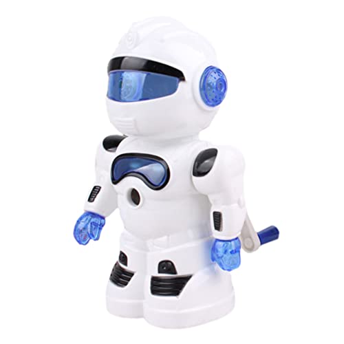 KALLORY Roboter-bleistiftspitzer Bleistiftspitzer Für Die Schule Kinder Robotik Roboterfiguren Kurbel Bleistiftspitzer Heimroboter Mini-anspitzer Für Bleistifte Schüler Blue Abs von KALLORY