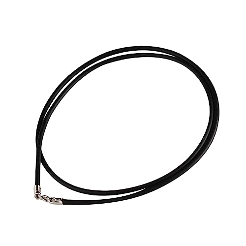 KALLORY Schnur Seil zum Aufhängen von DIY-Schmuck Medaillon lederhalskette Schmuck basteln DIY Anhänger Lanyard Halskettenband aus gewachstem Rostfreier Stahl von KALLORY