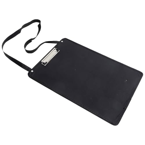 KALLORY Wasserdicht Planke Klemmbrett mit Speicher Zeichenblock für Studio write board clipboard zeichenpad draw pad Skizzenbrett mit Klemme Zeichenbrett Zwischenablage schreiben MDF Black von KALLORY