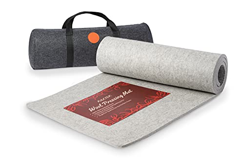 Wollpressmatte, extra groß, 55,9 x 152,4 cm, Pressmatte zum Quilten, 100% neuseeländische Wolle, Bügelunterlage für Quilter von KALTEK