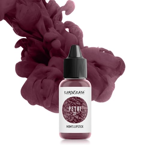 KAMENSKAYA Alcohol Ink für Epoxidharz Petri Art: Muttis Lippenstift Alkohol Ink für Harz, 15 ml von KAMENSKAYA