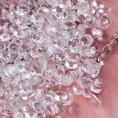 Glitzersteine SS3–SS50, flache Steine, klarer Kristall, keine Hotfix-Strasssteine, Nagelkunst-Dekoration, Y0100, transparent klar, SS6, 2 mm – 1440 Stück von KAOXHX