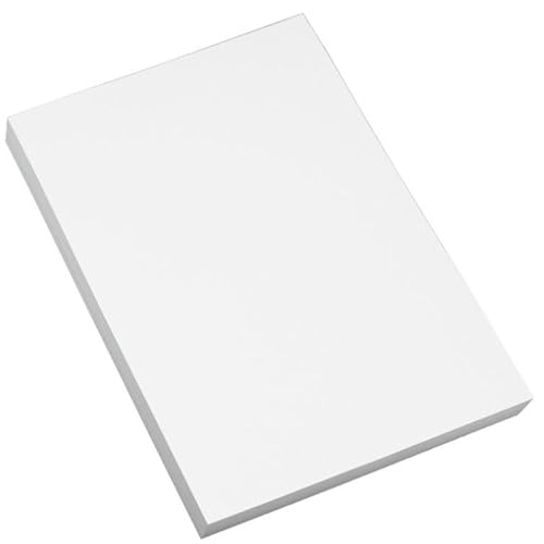 KARLOR 50 Blatt Karton Papier A4 250g weiß Dickes Papier zum Drucken Basteln Malen A4 Kartonpapier Fotokarton Tonkarton Pappe Weiß geeignet für Laser Tintenstrahldruck von KARLOR