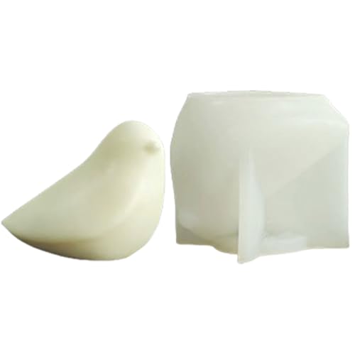 3D Vogel Silikon Kerzenformen Vogel Epoxidharz Formen Für Kerze Seife Dekoration Gips Dekoration Fondant Schokolade von KASFDBMO