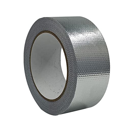 Aluminiumfolienband, Hochtemperatur-Klebeband, ideal für HVAC-Reparatur, Kanäle, Kabel, Isolierung für Prote von KASFDBMO