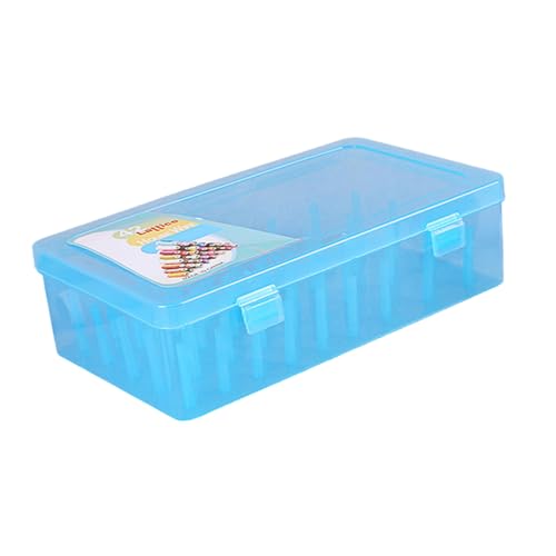 KASFDBMO Aufbewahrungsbox mit 42 Fächern, Garnspulen-Organizer, Nähgarn, Organizer für kleine, große Fadenspulen KASFDBMO Aufbewahrungsbox mit 42 Fächern, Garnspulen-Organizer, Nähgarn, Organizer für kleine, große Fadenspulen von KASFDBMO
