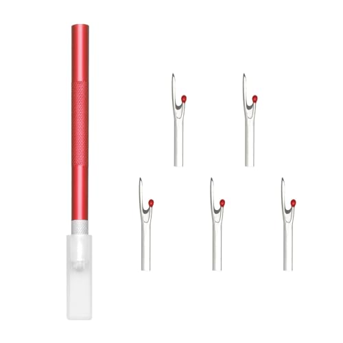 KASFDBMO Metall-Nahttrenner Ergonomischer Fadenentferner, einfach zu bedienen, Nähgarn, Abzieher, Drahtentferner für Handwerk KASFDBMO Metall-Nahttrenner Ergonomischer Fadenentferner, einfach zu bedienen, Nähgarn, Abzieher, Drahtentferner für Handwerk von KASFDBMO