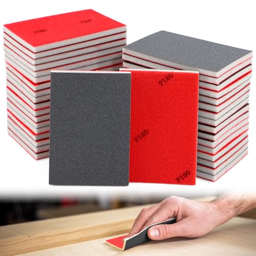 KASURE 36 Stück Schleifschwämme Set,180-3000 Flexibler Schleifschwamm HOL,Nass und Trocken Schleifschwämmefür Metall,Holz, Farbe,Schleifschwämme,Spachtelmasse,Autokarosseriereparatur,Möbel KASURE 36 Stück Schleifschwämme Set,180-3000 Flexibler Schleifschwamm HOL,Nass und Trocken Schleifschwämmefür Metall,Holz, Farbe,Schleifschwämme,Spachtelmasse,Autokarosseriereparatur,Möbel von KASURE