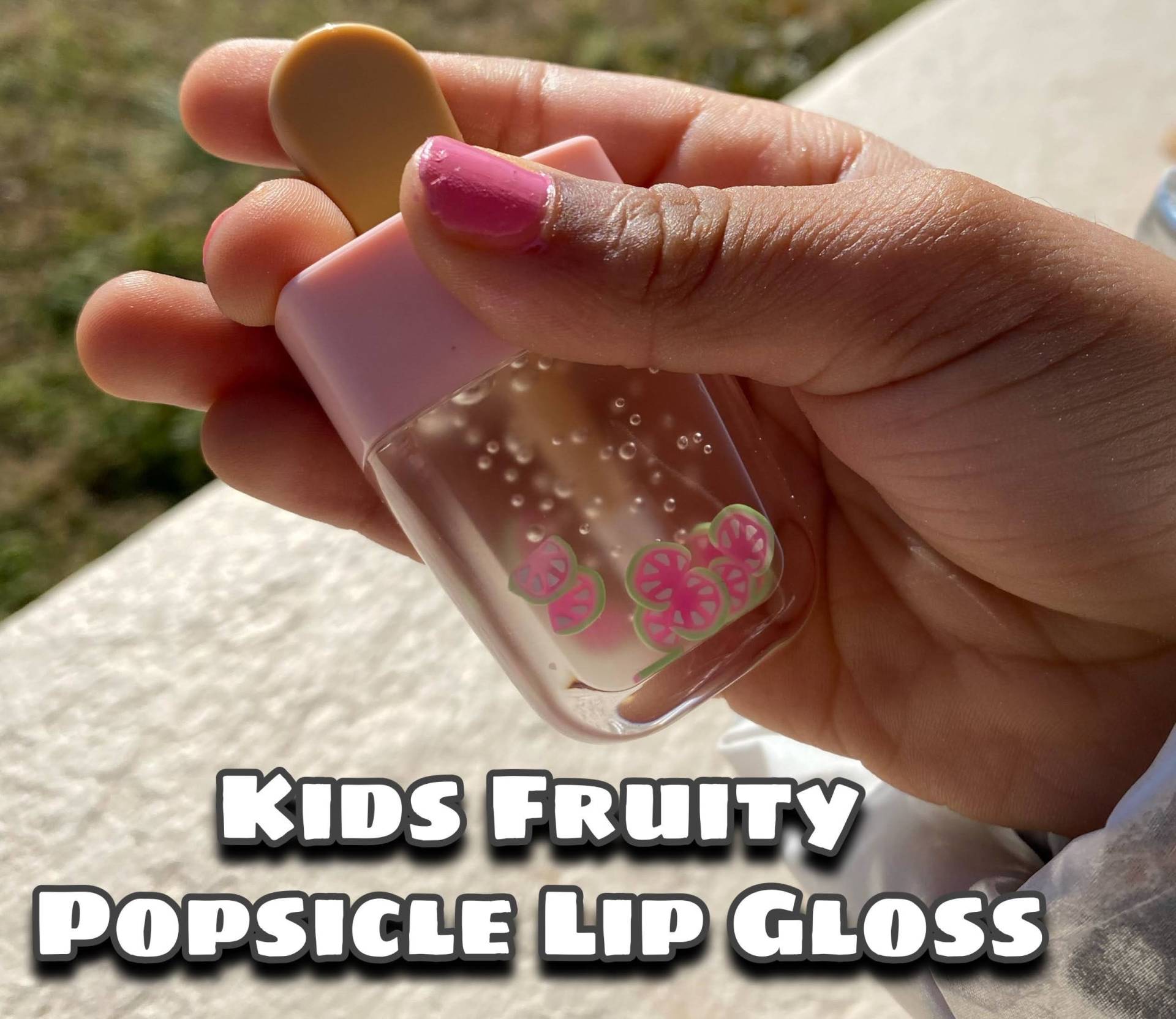 Fruchtiger Klarer Lipgloss Für Kinder Und Erwachsene|| Passionsfrucht von KCosmetiz