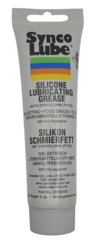 KD89 Superlube Syncolon Silikonschmierfett (PTFE) für O-Ringe und Dichtungen (92003) von KD89