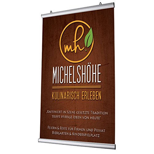 84 cm Aluminium Klemmschiene Posterschiene Posterleiste Posterhalter DIN A0 von KDS