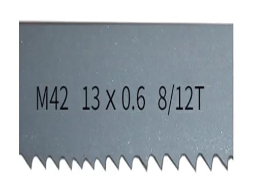 1 Stück for Schneiden von Hartholz, Metall. 1425 1570 1790 2240 x 13 mm mit 8-12, 10-14 Tpi Bandsägeblatt M42 Bimetall 1/2" Bandsägeblätter.(8-12TPI,Length 1440mm) von KEBLIN