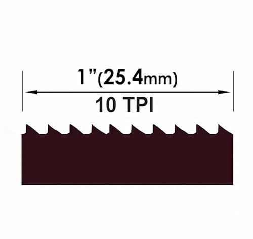 2 stücke Bandsägeblätter for Holzbearbeitung Band Sah 1400 1425 2240 1065 1511 1575 1712 1790 Mm for 10 TPI(1425x9.5x0.35mm) von KEBLIN