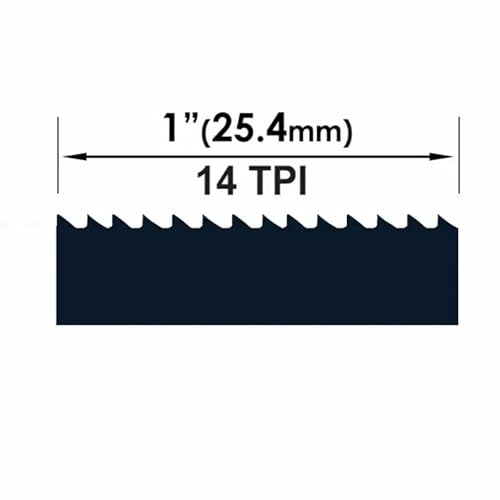 2 stücke Bandsägeblätter for Holzbearbeitung Band Sah 1400 1425 2240 1065 1511 1575 1712 1790 Mm for 14 TPI(1511x6.35x0.35mm) von KEBLIN