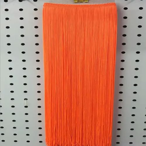 KEMTAT 2 Meter/Los 50 CM/100 cm Lange Spitze Trim Quaste Fringe Für DIY Latin Kleid Bühne Kleidung Vorhang Zubehör Band von KEMTAT