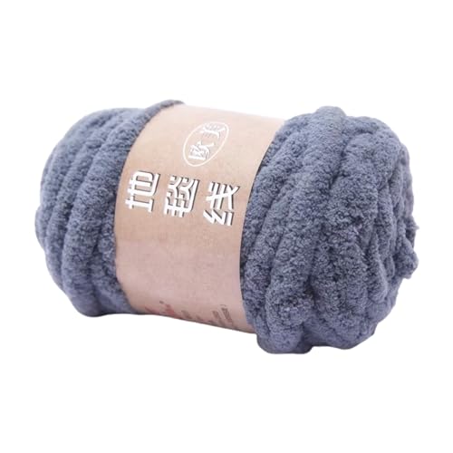 Chenille Häkeldecke Garn, Super Chunky Chenille Garn Arm Strickdecke Fuzzy Polyester Strickgarn Handarbeiten Weben Weiches Chenille Garn für die Herstellung von Hüten, Schuhen und Handschuhen von KERALI