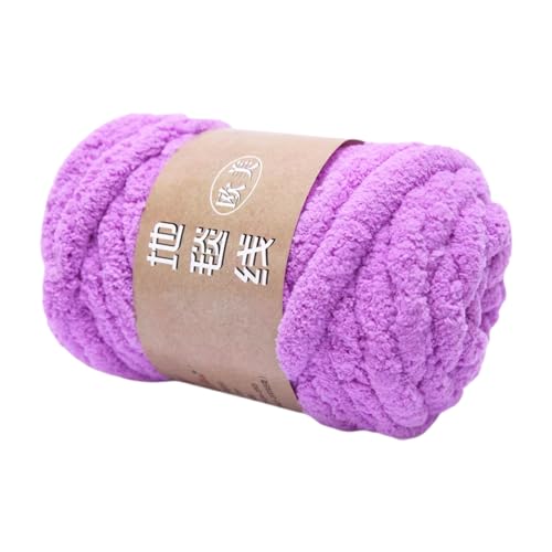 Chenille Häkeldecke Garn, Super Chunky Chenille Garn Arm Strickdecke Fuzzy Polyester Strickgarn Handarbeiten Weben Weiches Chenille Garn für die Herstellung von Hüten, Schuhen und Handschuhen von KERALI