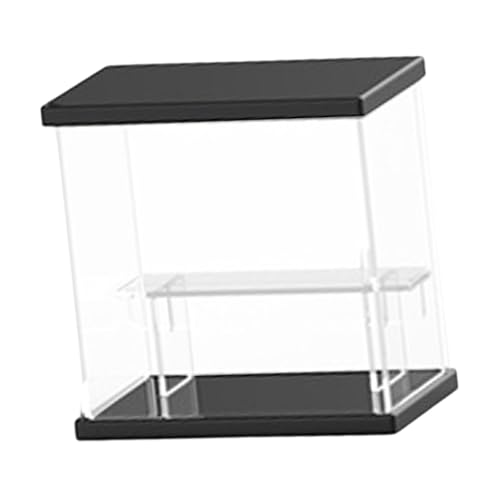 KESOTO Acryl Display, Regal für Sammlerstücke, Aufbewahrung für Miniaturen Und Figuren, 3 Lagen 12 Spielzeuge, 20 Cm von KESOTO