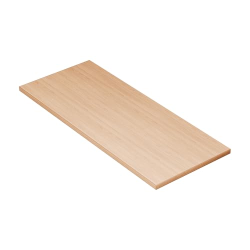 KESSLER PRO Spanplattenplatte 28mm - 120x50 cm - Verstärkte Kanten - Praktische Anwendung - Solide Konstruktion - Buche von KESSLER PRO