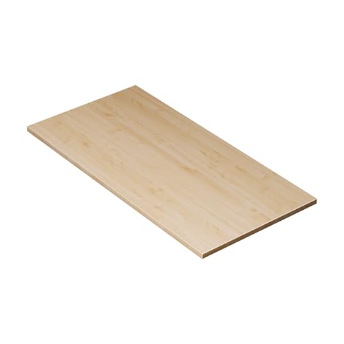 KESSLER PRO Spanplattenplatte 28mm - 120x60 cm - Verstärkte Kanten - Praktische Anwendung - Solide Konstruktion - Ahorn von KESSLER PRO