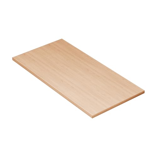 KESSLER PRO Spanplattenplatte 28mm - 120x60 cm - Verstärkte Kanten - Praktische Anwendung - Solide Konstruktion - Buche von KESSLER PRO