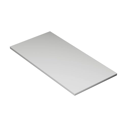 KESSLER PRO Spanplattenplatte 28mm - 120x60 cm - Verstärkte Kanten - Praktische Anwendung - Solide Konstruktion - Grau von KESSLER PRO