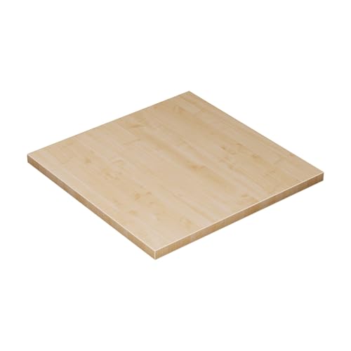 KESSLER PRO Spanplattenplatte 28mm - 50x50 cm - Verstärkte Kanten - Praktische Anwendung - Solide Konstruktion - Ahorn von KESSLER PRO