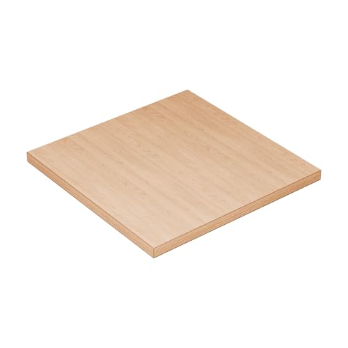 KESSLER PRO Spanplattenplatte 28mm - 50x50 cm - Verstärkte Kanten - Praktische Anwendung - Solide Konstruktion - Buche von KESSLER PRO