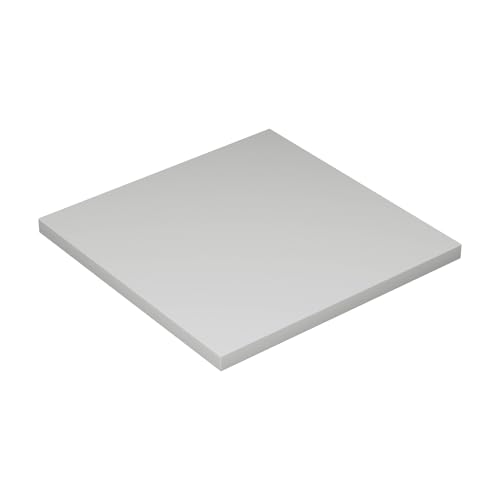 KESSLER PRO Spanplattenplatte 28mm - 50x50 cm - Verstärkte Kanten - Praktische Anwendung - Solide Konstruktion - Grau von KESSLER PRO