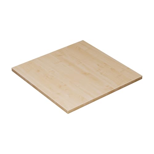 KESSLER PRO Spanplattenplatte 28mm - 60x60 cm - Verstärkte Kanten - Praktische Anwendung - Solide Konstruktion - Ahorn von KESSLER PRO