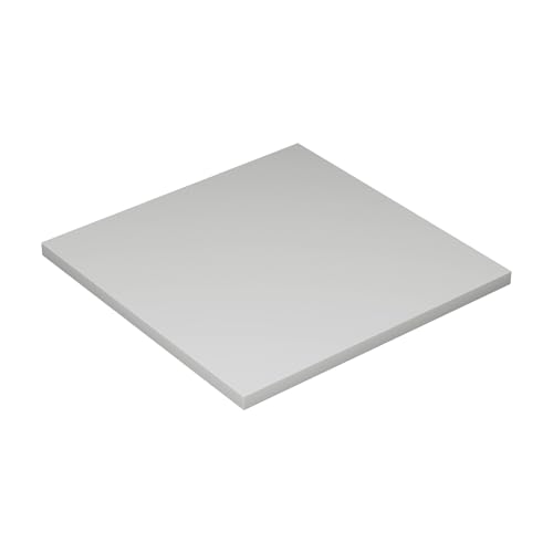 KESSLER PRO Spanplattenplatte 28mm - 60x60 cm - Verstärkte Kanten - Praktische Anwendung - Solide Konstruktion - Grau von KESSLER PRO