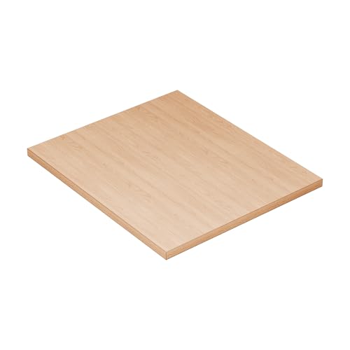 KESSLER PRO Spanplattenplatte 28mm - 70x60 cm - Verstärkte Kanten - Praktische Anwendung - Solide Konstruktion - Buche von KESSLER PRO