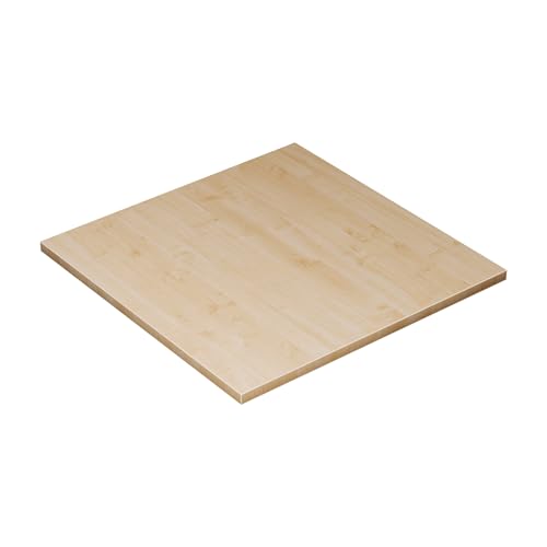 KESSLER PRO Spanplattenplatte 28mm - 70x70 cm - Verstärkte Kanten - Praktische Anwendung - Solide Konstruktion - Ahorn von KESSLER PRO