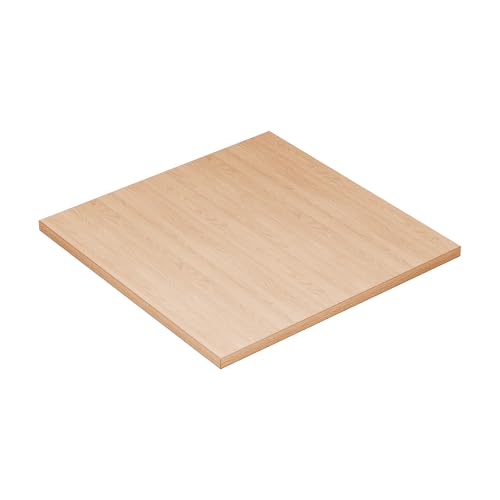 KESSLER PRO Spanplattenplatte 28mm - 70x70 cm - Verstärkte Kanten - Praktische Anwendung - Solide Konstruktion - Buche von KESSLER PRO