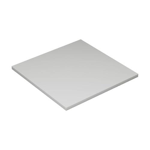 KESSLER PRO Spanplattenplatte 28mm - 70x70 cm - Verstärkte Kanten - Praktische Anwendung - Solide Konstruktion - Grau von KESSLER PRO