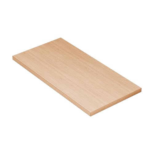 KESSLER PRO Spanplattenplatte 28mm - 80x40 cm - Verstärkte Kanten - Praktische Anwendung - Solide Konstruktion - Buche von KESSLER PRO