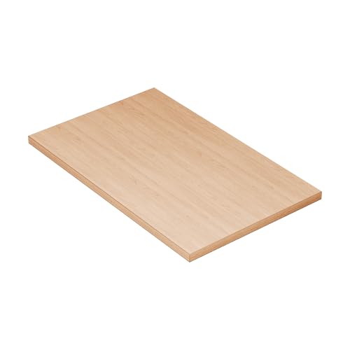 KESSLER PRO Spanplattenplatte 28mm - 80x50 cm - Verstärkte Kanten - Praktische Anwendung - Solide Konstruktion - Buche von KESSLER PRO