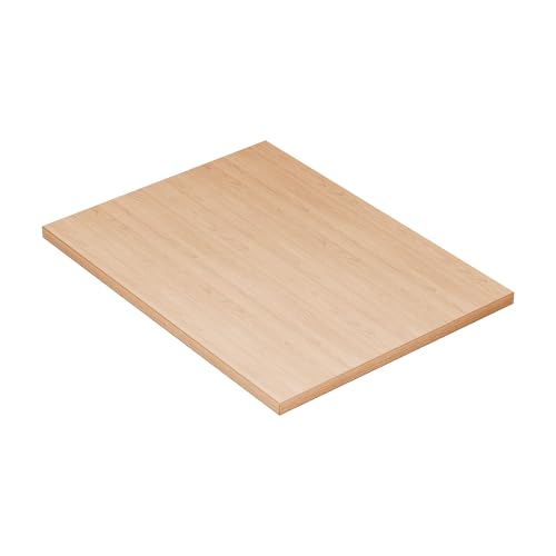 KESSLER PRO Spanplattenplatte 28mm - 80x60 cm - Verstärkte Kanten - Praktische Anwendung - Solide Konstruktion - Buche von KESSLER PRO