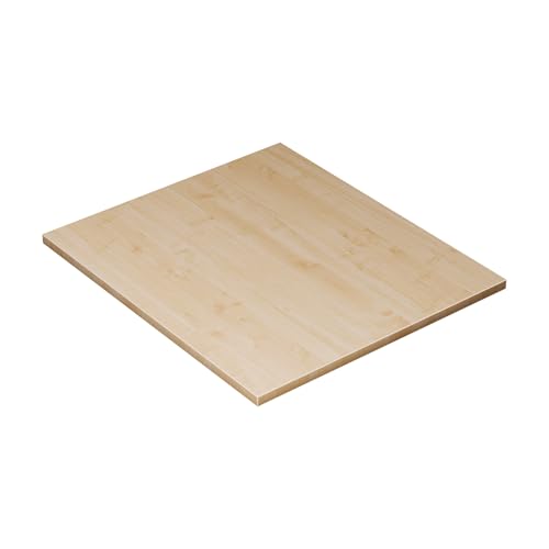 KESSLER PRO Spanplattenplatte 28mm - 80x70 cm - Verstärkte Kanten - Praktische Anwendung - Solide Konstruktion - Ahorn von KESSLER PRO