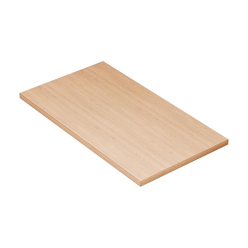 KESSLER PRO Spanplattenplatte 28mm - 90x50 cm - Verstärkte Kanten - Praktische Anwendung - Solide Konstruktion - Buche von KESSLER PRO