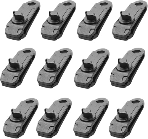 KEWAYO Planenklemmen, Heavy Duty Lock Grip Markise Zelt Klemmen Befestigungs Halter Set für Outdoor, Camping, Wohnwagen Vordächer, Pool, Autoabdeckungen von KEWAYO